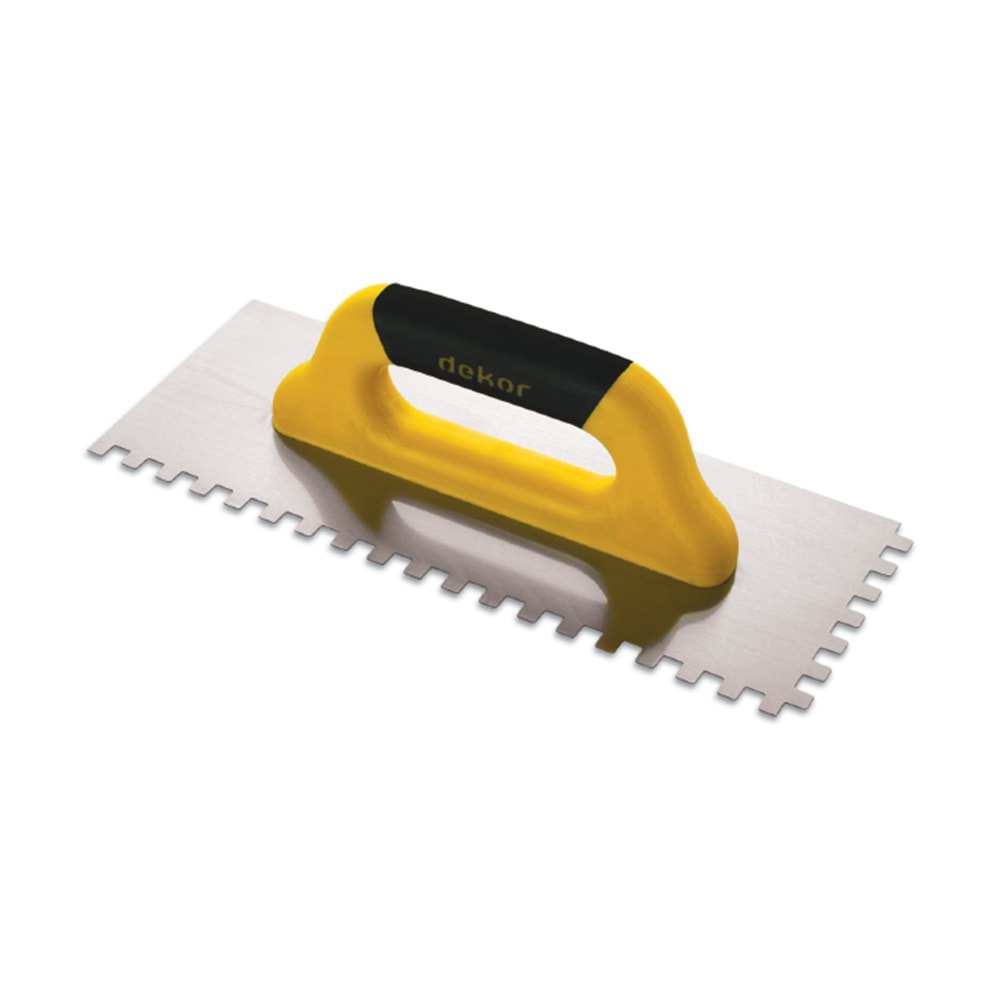 DEKOR 831 SERAMİK MALA KAPALI PLASTİK SAPLI 40CM (12X12)