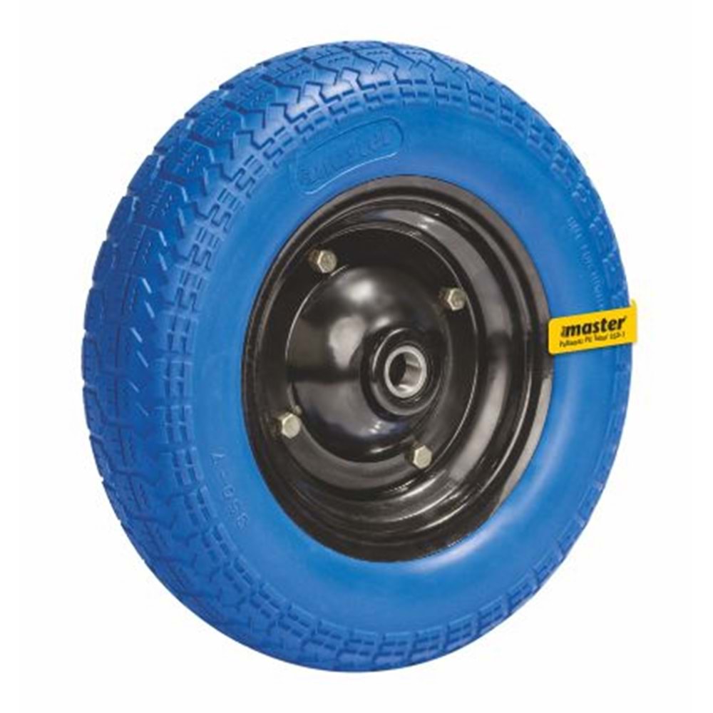 AKY EL ARABASI TEKERLEK PATLAMAZ PU TEKER (MAVİ)