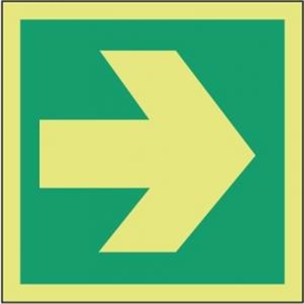 LÜMEN (IŞILDAYAN) UYARI SEMBOL OK 16*16CM