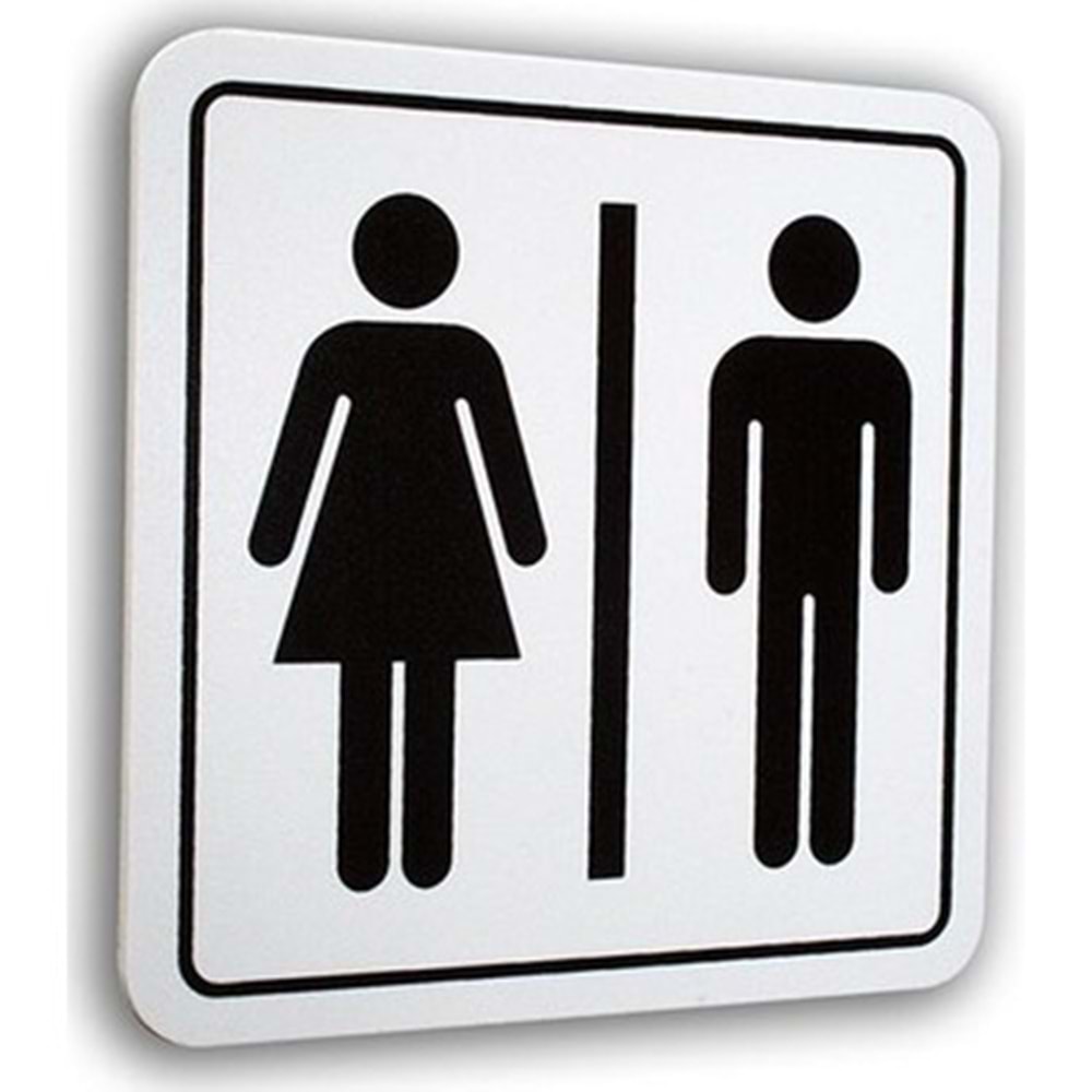 PVC ELEGAN SEMBOL MİX WC 12*12CM