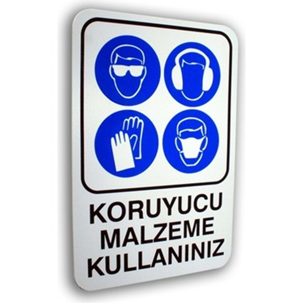 PVC LEVHA KORUYUCU MALZEME KULLAN 1 - 16*24CM