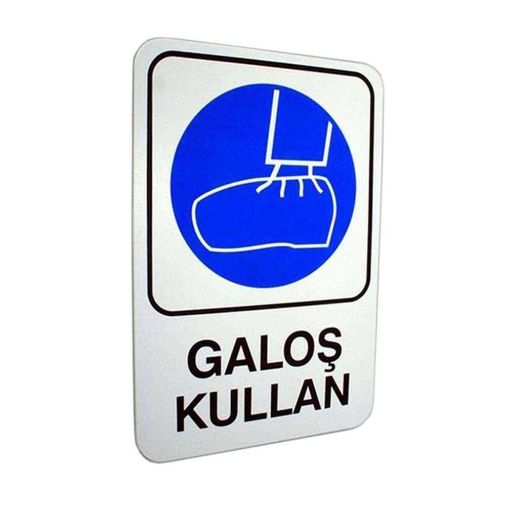 PVC LEVHA GALOŞ KULLAN 16*24CM