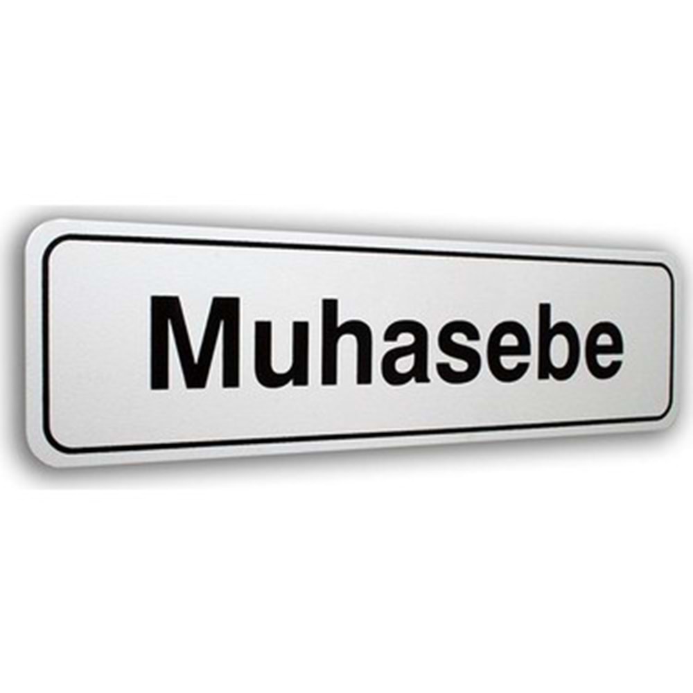 ELEGAN PVC TABELA MUHASEBE 7*25CM