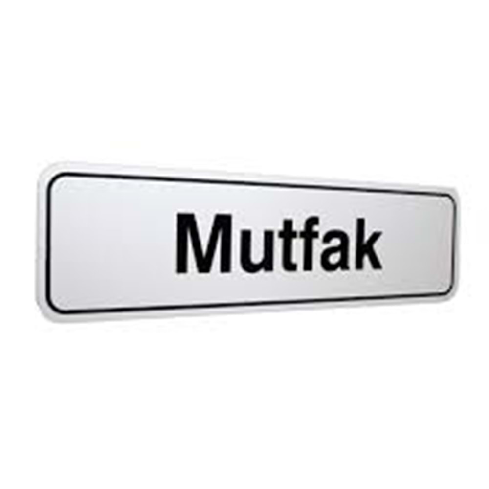 ELEGAN PVC TABELA MUTFAK 7*25CM