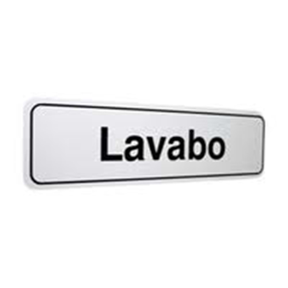 ELEGAN PVC TABELA LAVABO 7*25CM