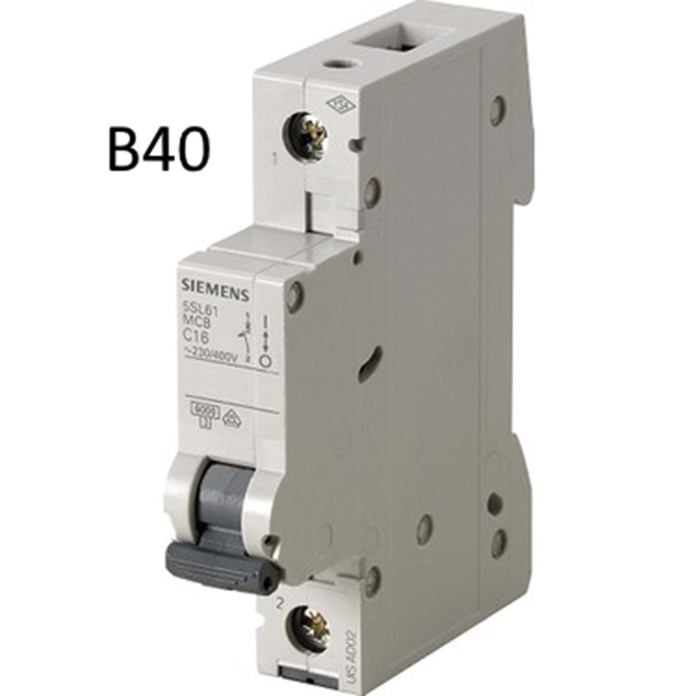 SIEMENS SİGORTA B40 AMP