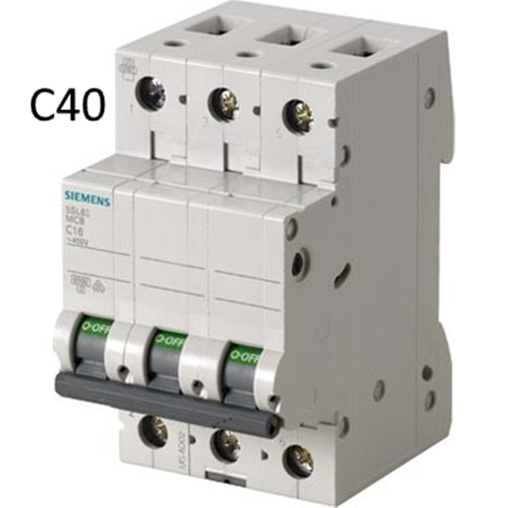SIEMENS SİGORTA TRİFAZE C 3*40 AMP
