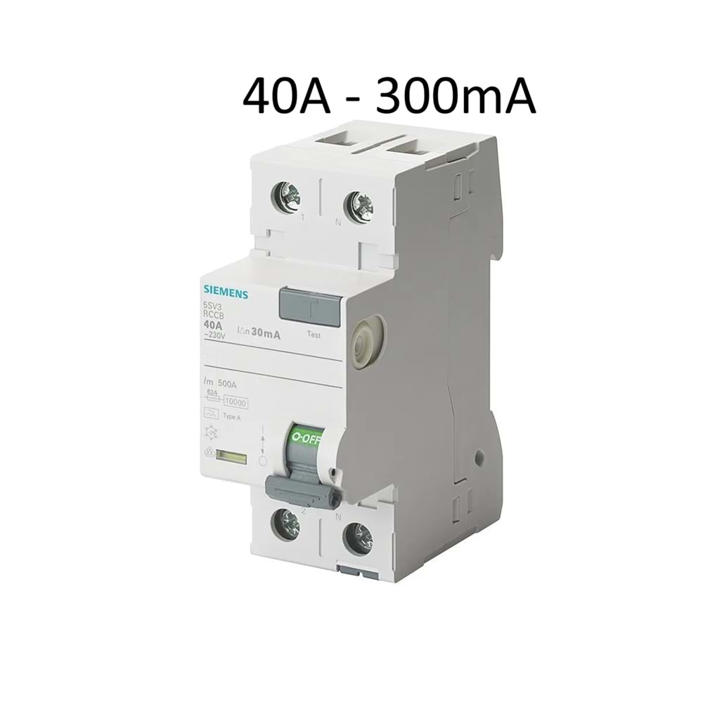 SIEMENS YANGIN KORUMA 40A 300mA