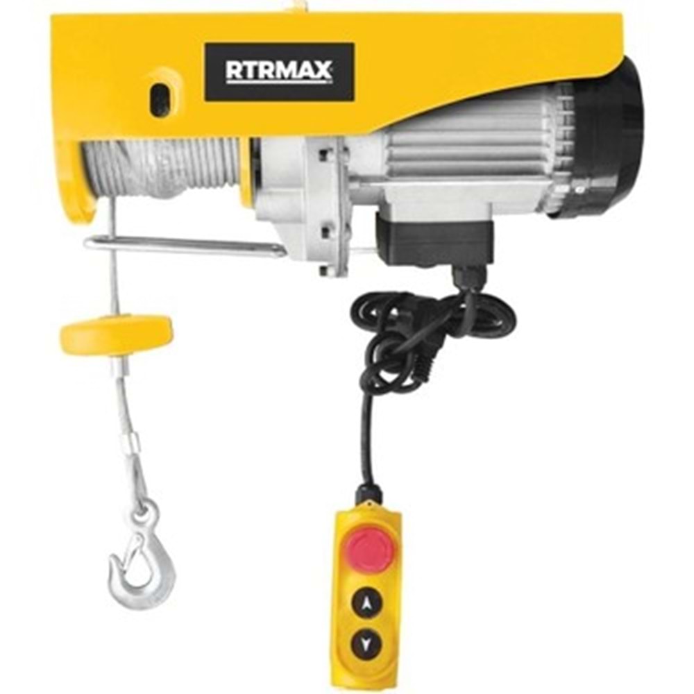 RTRMAX RTM425 ELEKTRİKLİ VİNÇ 125/250KG 500W