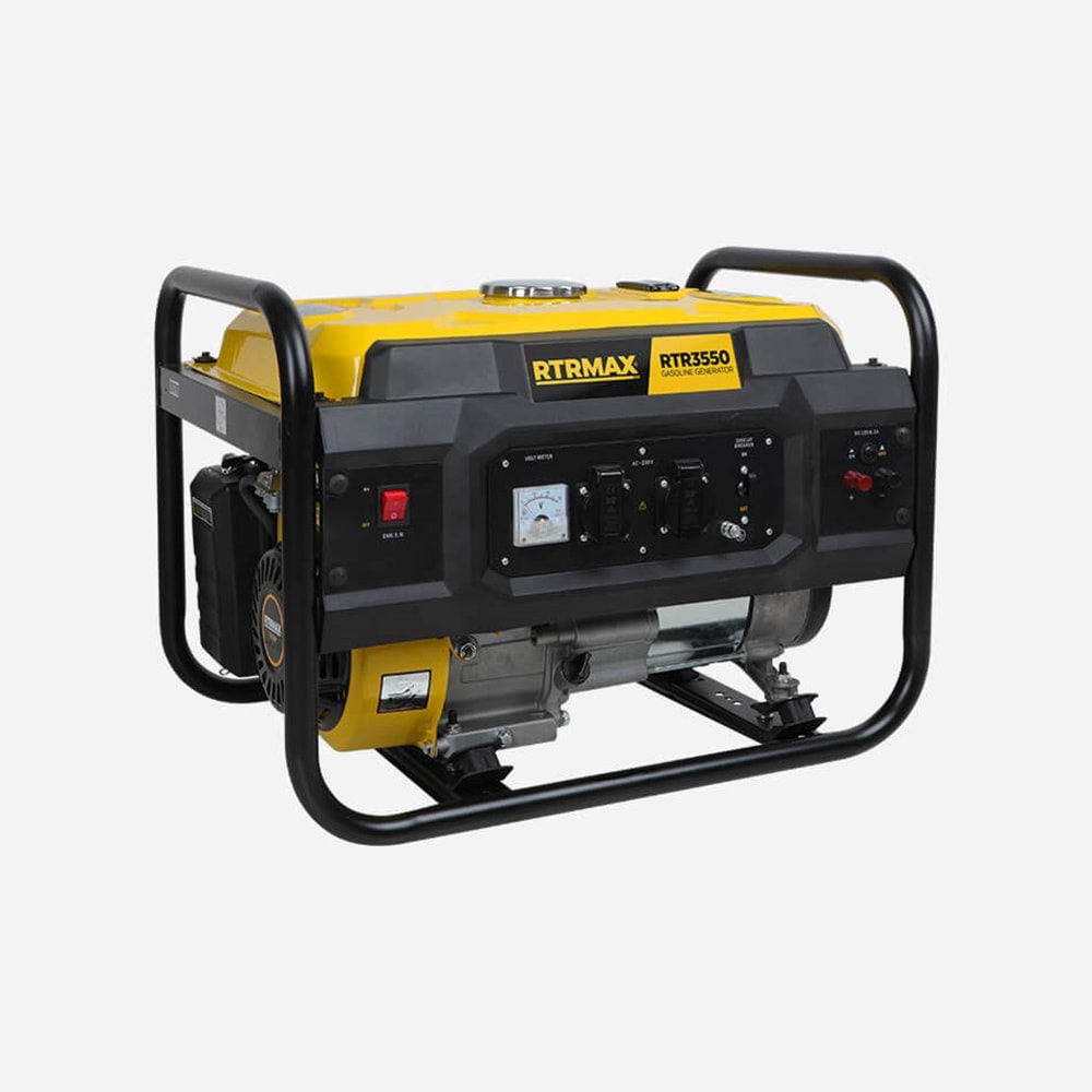 RTR3550 BENZİNLİ JENARATÖR 3,5KW / A.2.8KW