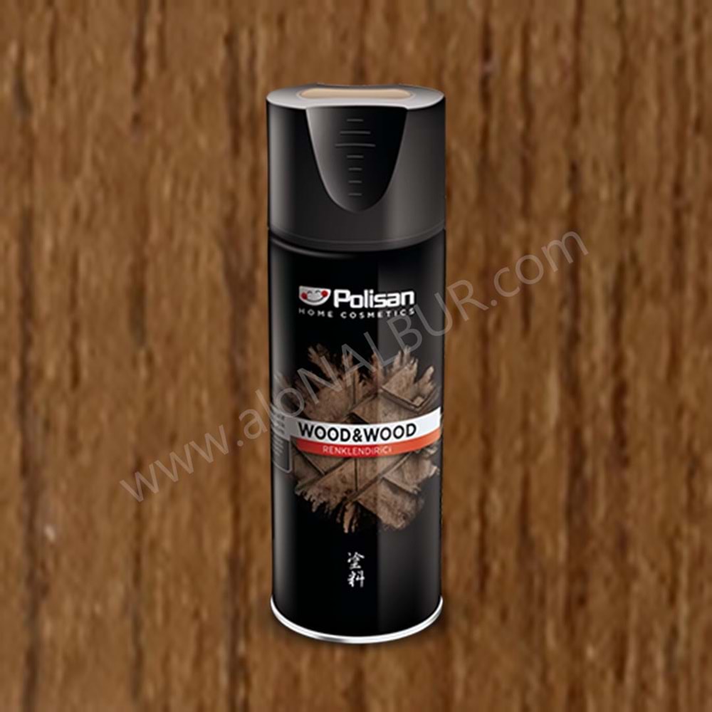 POLİSAN WOOD WOOD SPREY AHŞAP RENKLENDİRİCİ MEŞE 165