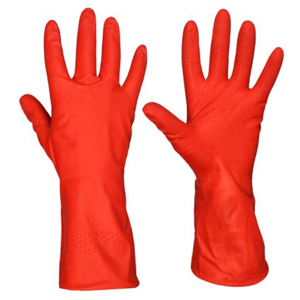 AKY KARMEN KIRMIZI LASTİK ELDİVEN 8-8,5