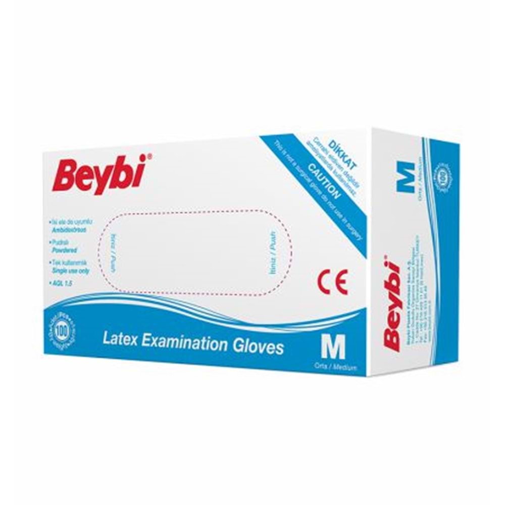 AKY BEYBI MUAYENE ELDIVENI PUDRALI BEYAZ M