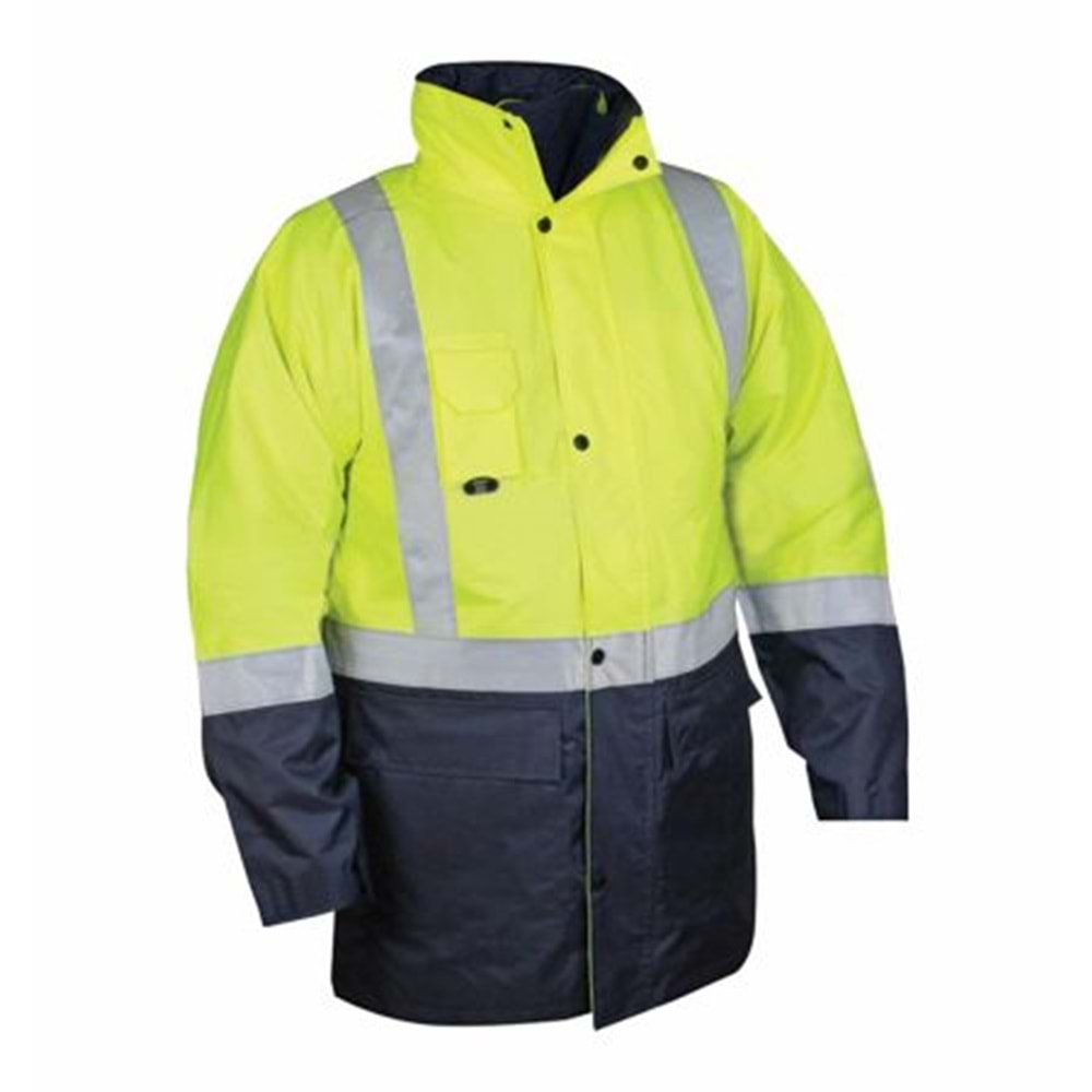 AKY OXFORD PARKA REFLEKTÖRLÜ (SARI- TURUNCU )