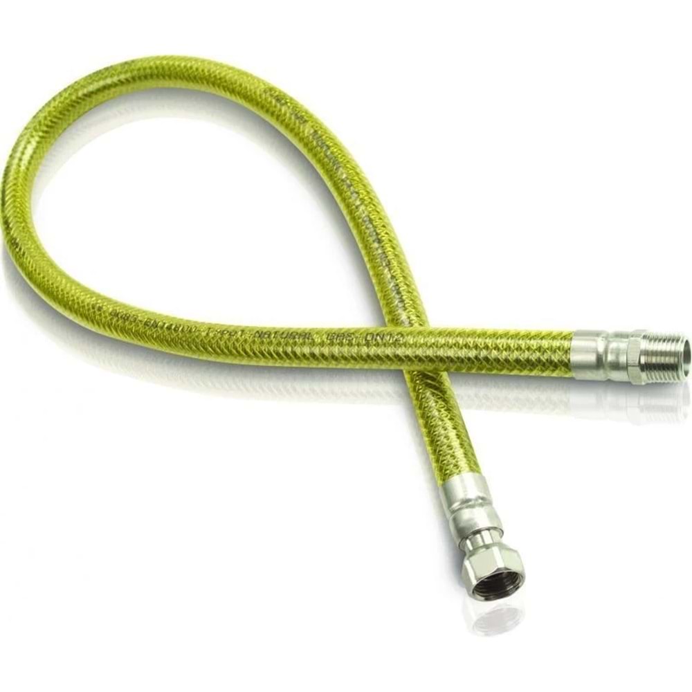 KAS DOĞALGAZ HORTUMU 1/2-1/2 50cm