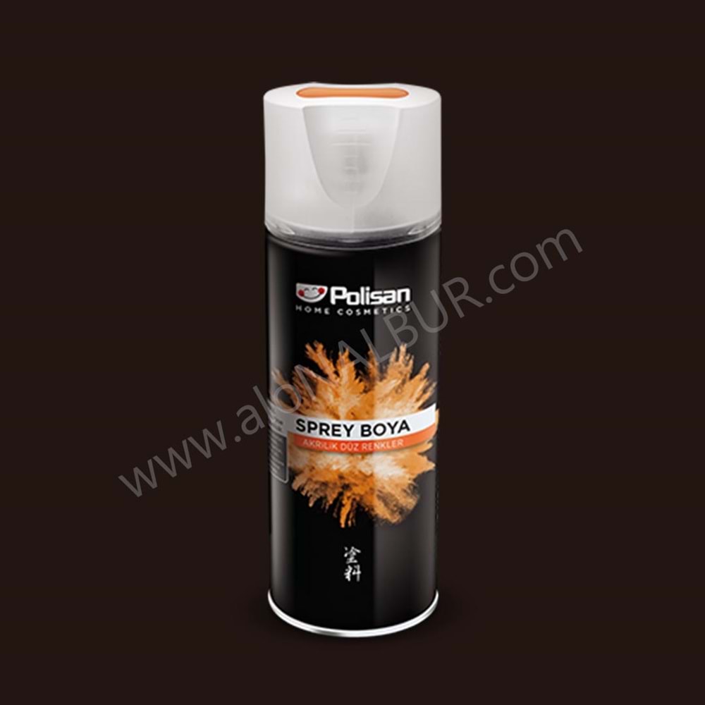 POLİSAN SPREY BOYA KAHVERENGİ 325 RAL 8016