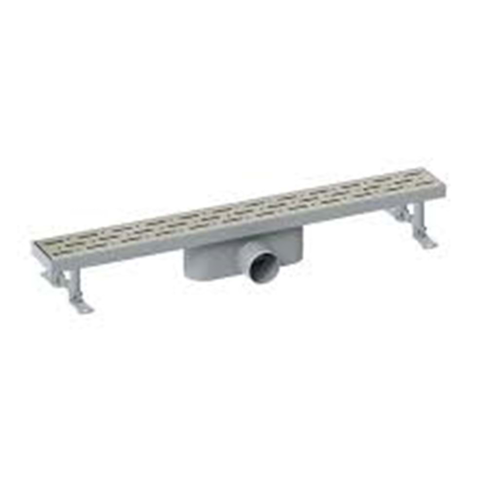 MAXIFLOW KLASİK DUŞ KANALI RAİN YANDAN ÇIKIŞ 20CM