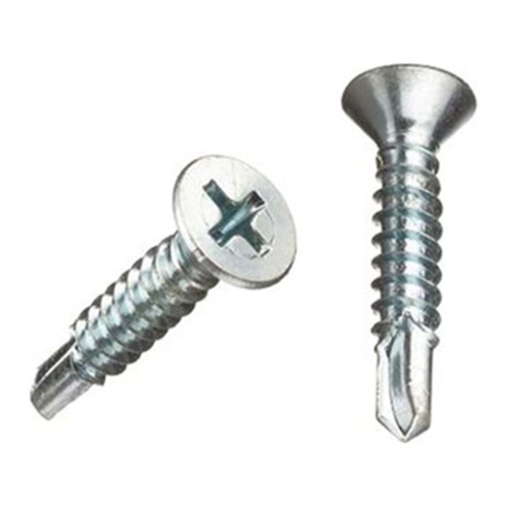 ÇETİN + STD YHB MATKAP UÇLU VİDA 3,9*19 (2500 AD.)