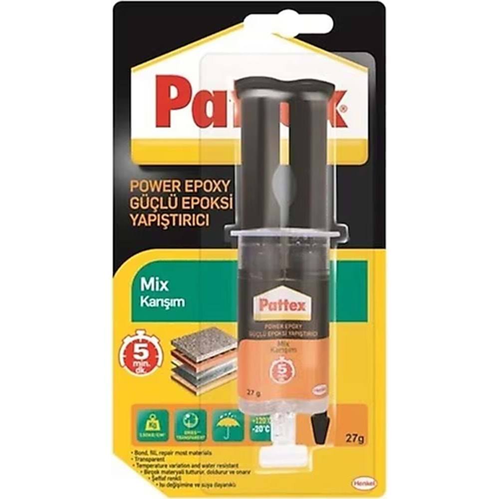 PATTEX EPOKSİ YAPIŞTIRICI 27GR