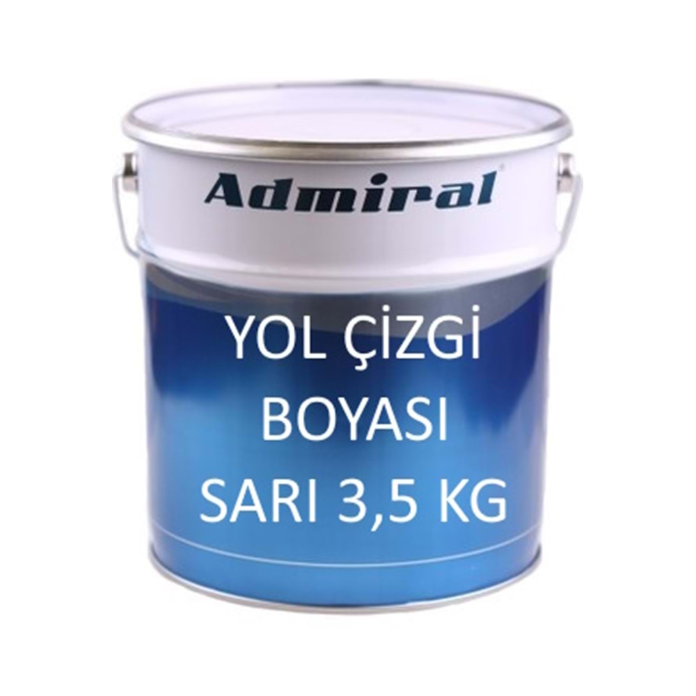 ADMİRAL YOL ÇİZGİ BOYASI SARI 3,5KG