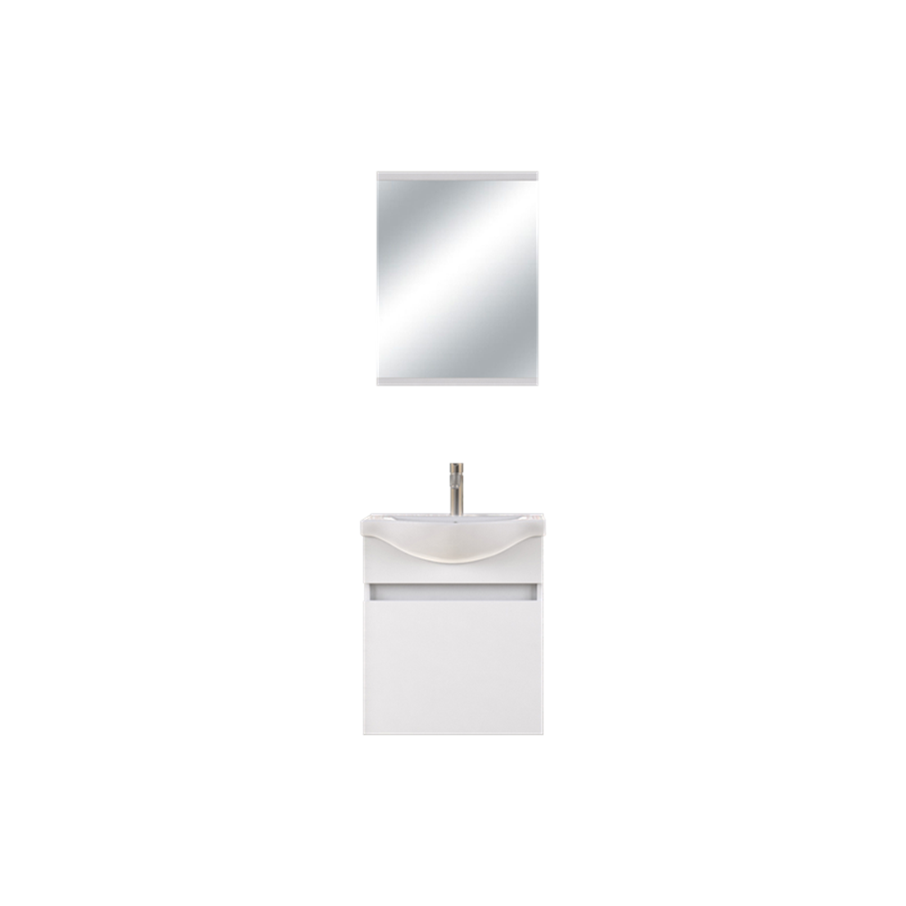 BİANİ BANYO DOLABI EDREMİT 55CM MAT BEYAZ