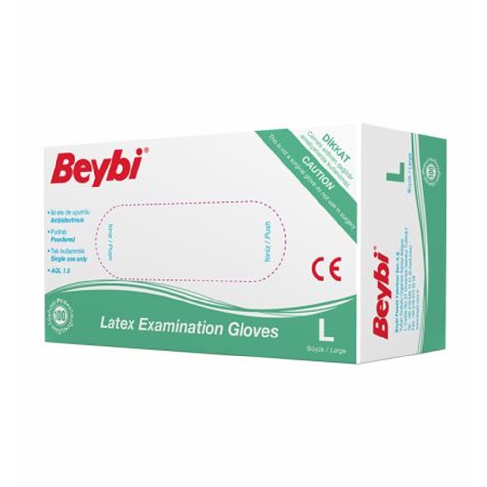 AKY BEYBI MUAYENE ELDIVENI PUDRALI BEYAZ L