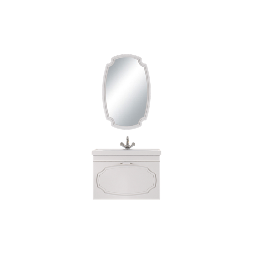 BİANİ BANYO DOLABI HÜNKAR 85CM PARLAK BEYAZ