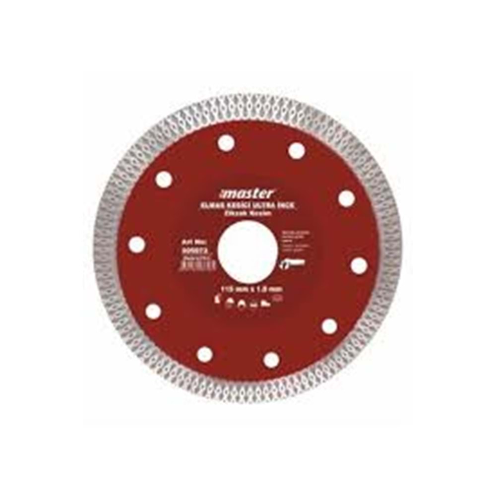 AKY MASTER ELMAS KESICI ULTRA INCE ZIKZAK KESIM 115 mm x 1.0 mm