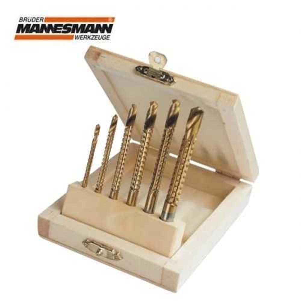 MANNESMANN 54606 FREZE MATKAP UÇ SETİ 6 PARÇA