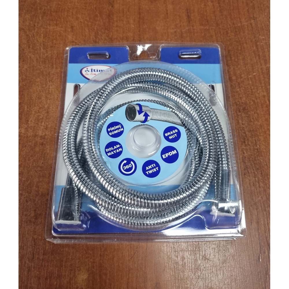 İTİMAT KENETLİ ESNEK DUŞ SPİRALİ 150cm