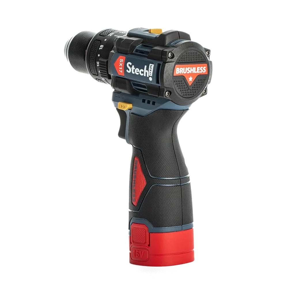 STECH SX17 AKÜLÜ DARBELİ MATKAP 2,0AH (2 AKÜLÜ)