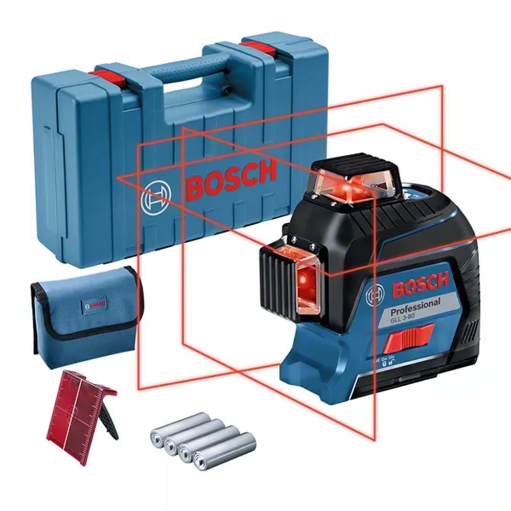 Bosch GLL 3-80 G Professional Çizgi Lazeri