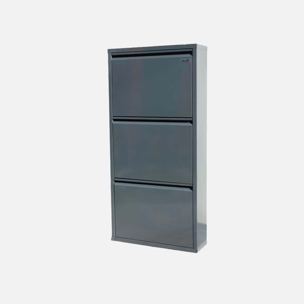 İMAK AYAKKABILIK 3 KAPAKLI GRİ