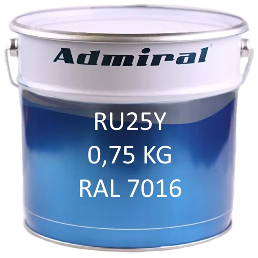 ADMİRAL RU25Y ANTRASİT GRİ 7016 0,75 KG