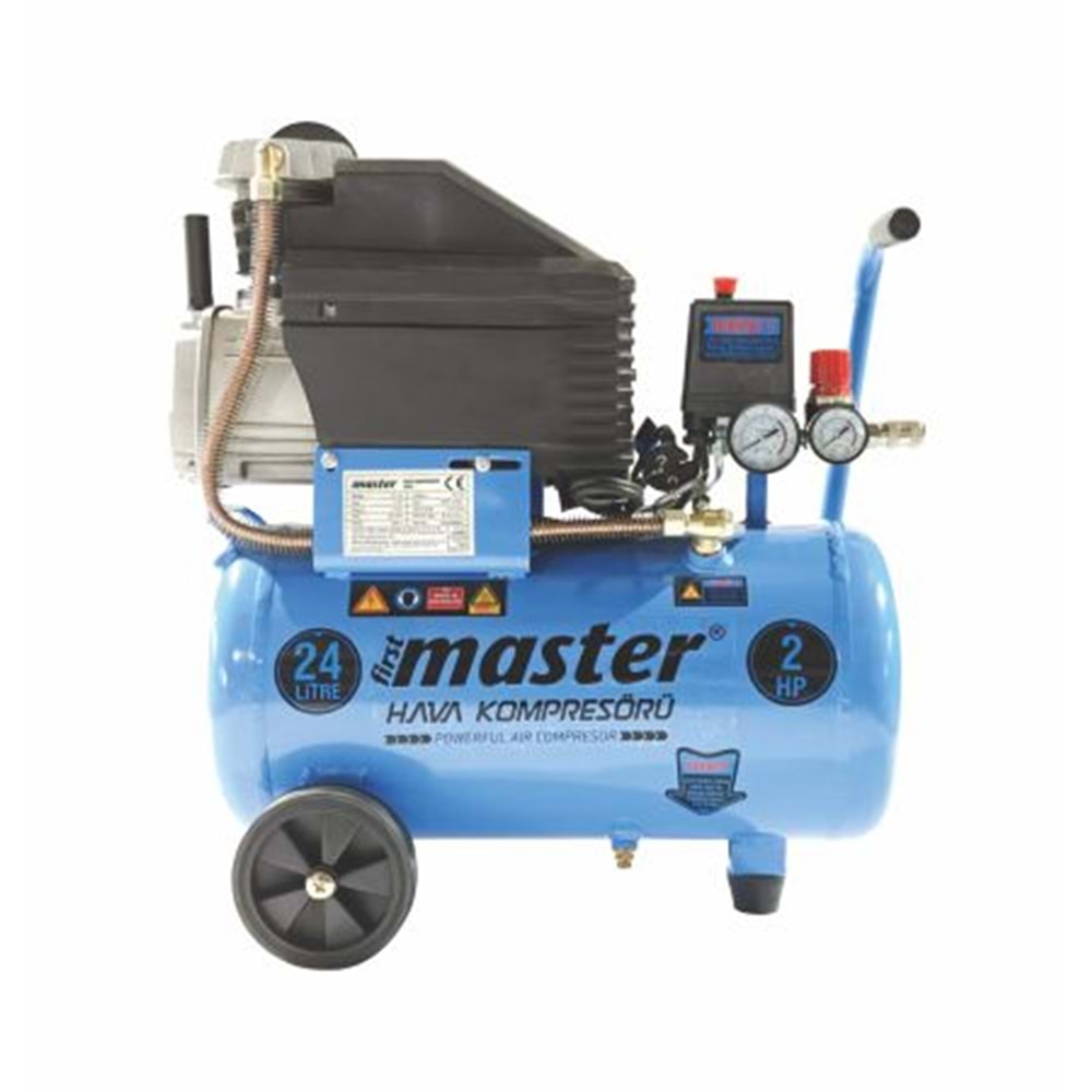 AKY MASTER KOMPRESÖR 24 Lt. 2 Hp