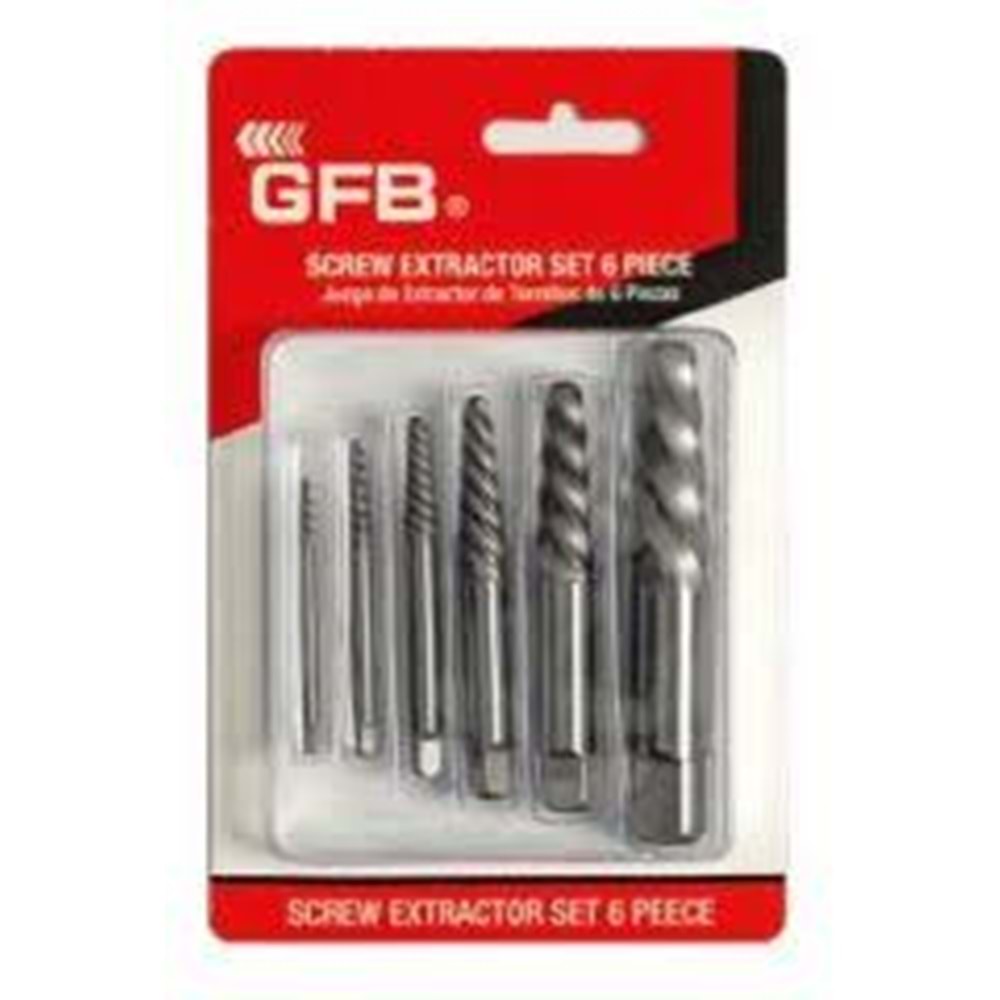 GFB 3956 TERS KILAVUZ SETİ 6 PARÇA - AĞIR HİZMET