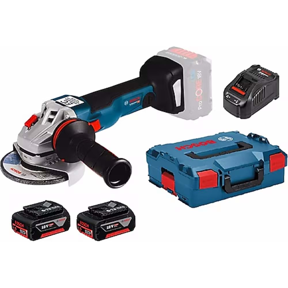 BOSCH GWS 180-LI AKÜLÜ TAŞLAMA MAKİNESİ (2X5.0 Ah )