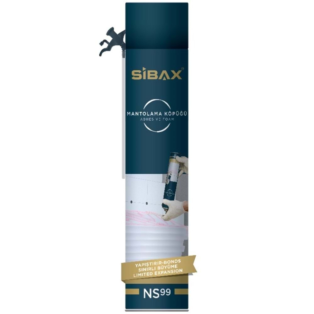 SİBAX NS99 POLİÜRETAN MONTALAMA KÖPÜK 750ML