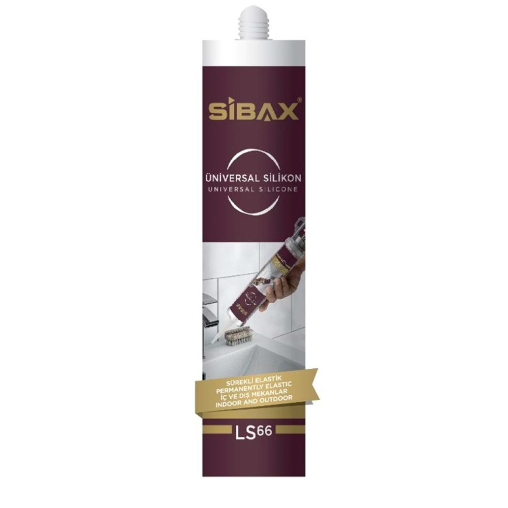 SİBAX LS66 SİLİKON ŞEFFAF 280GR