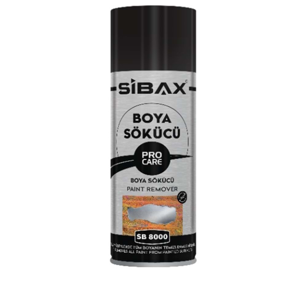 SİBAX SB8000 BOYA SÖKÜCÜ SPREY 400ML