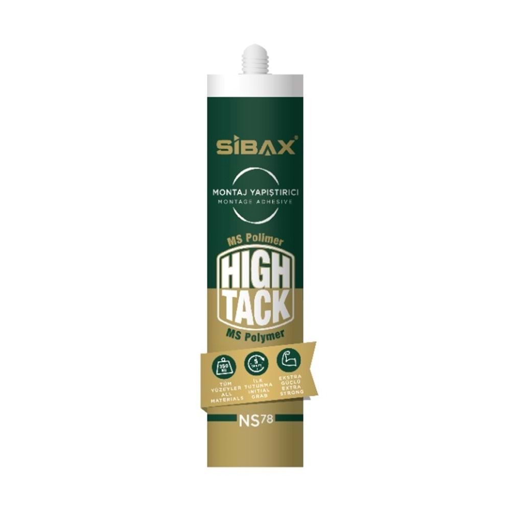 SİBAX NS78 HİBRİT HIGH TACK 290 ML BEYAZ