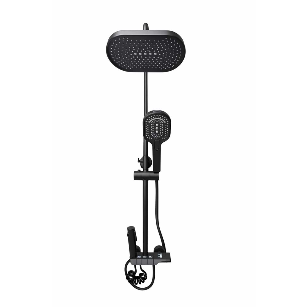 SEVAL PİYANO SİYAH FONKSİYONLU DUŞ SİSTEMİ