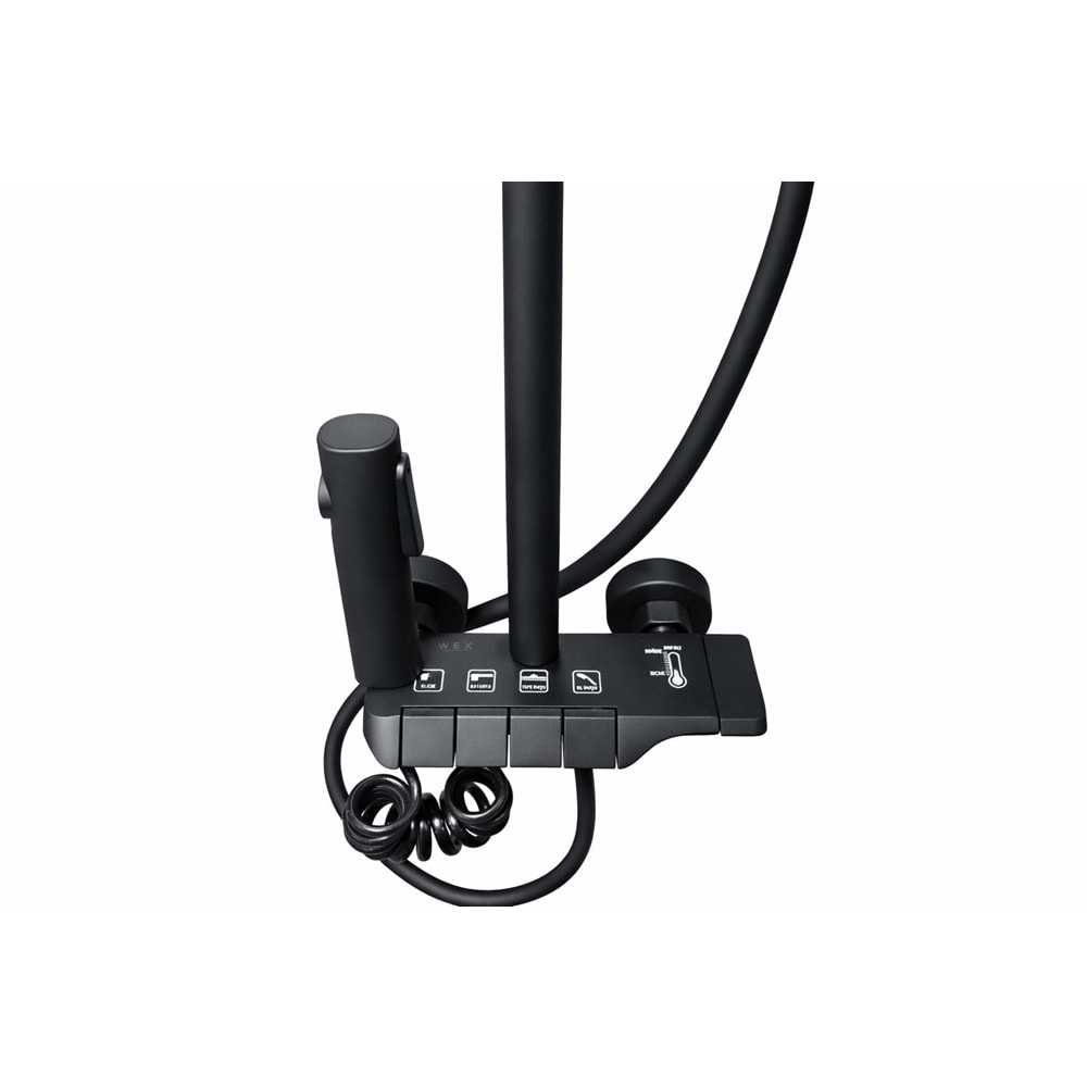 SEVAL PİYANO SİYAH FONKSİYONLU DUŞ SİSTEMİ