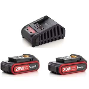 STECHEND SX22-2 AKÜLÜ DARBELİ MATKAP 2,0AH (2 AKÜLÜ)