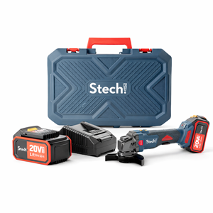 STECH SX44 AKÜLÜ AVUÇ TAŞLAMA 125mm 4,0AH (2 AKÜLÜ)