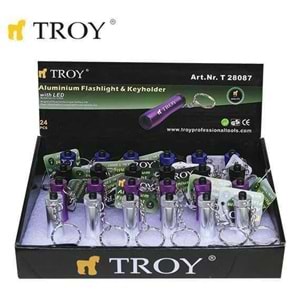 TROY 28087 MİNİ LED EL FENERİ ANAHTARLIKLI