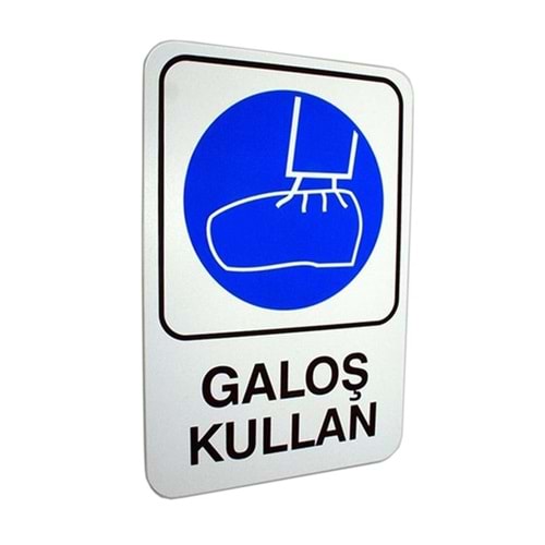 PVC LEVHA GALOŞ KULLAN 16*24CM