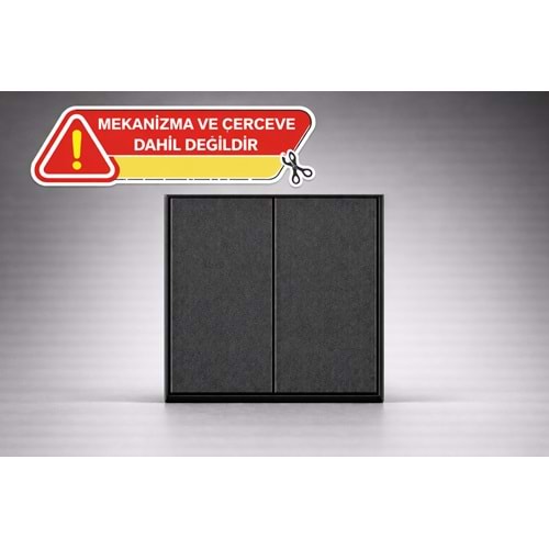 VİKO NOVELLA SİYAH KOMÜTATÖR DÜĞME