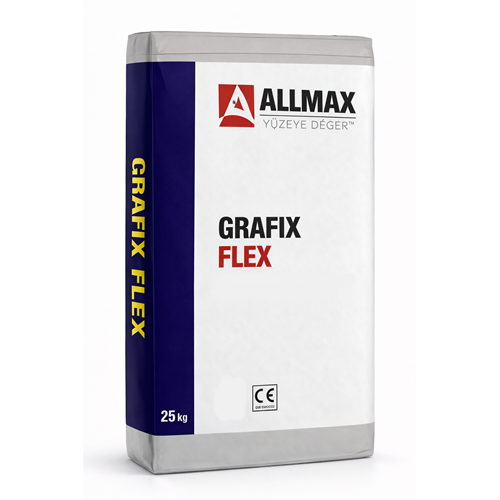 ALLMAX GRAFİX FLEX GRANİT YAPIŞTIRICI GRİ 25KG