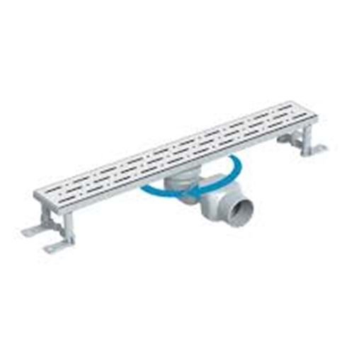 MAXIFLOW KLASİK DUŞ KANALI RAİN YANDAN ÇIKIŞ 33CM